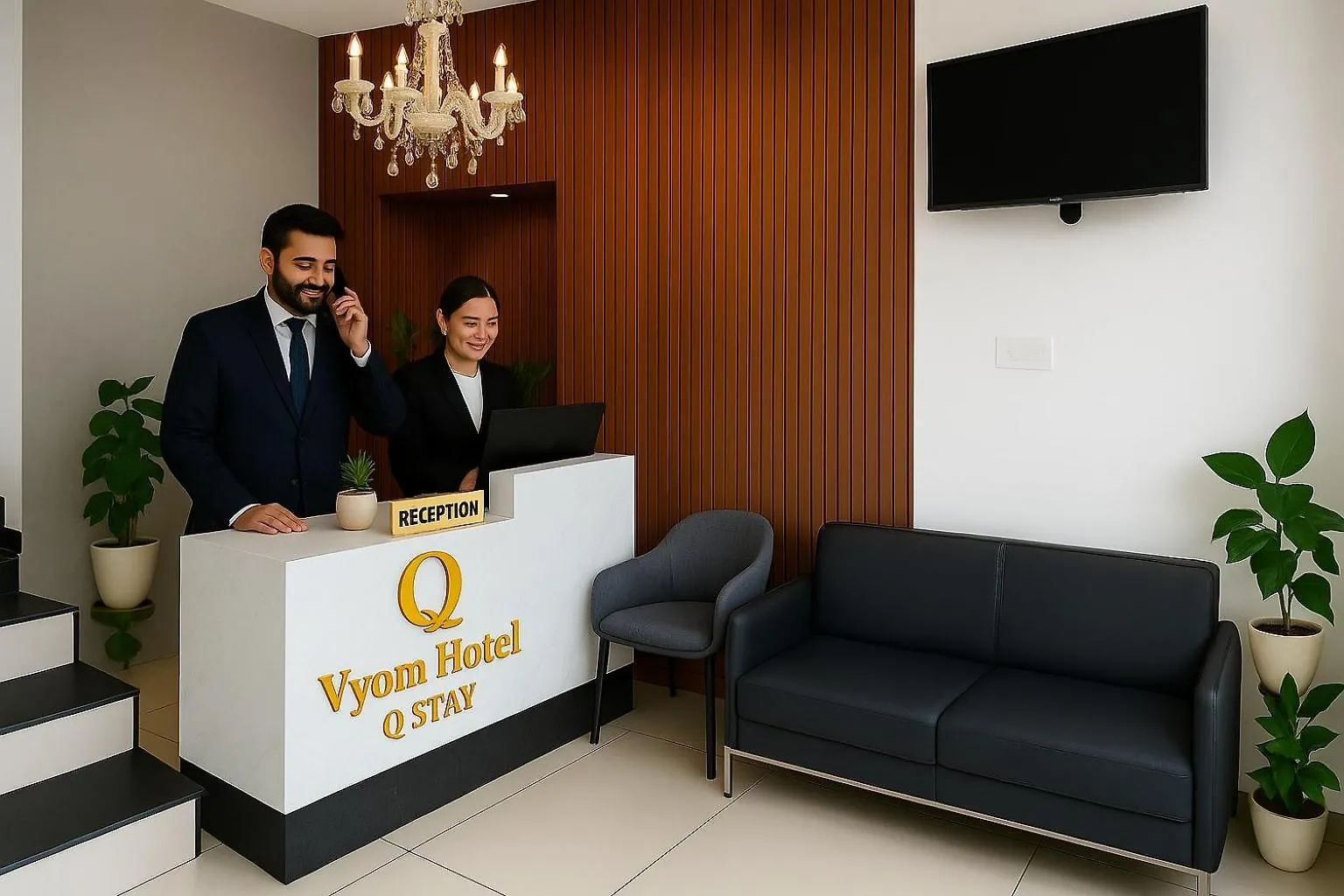 Q Stay Varanasi 3*,  Índia
